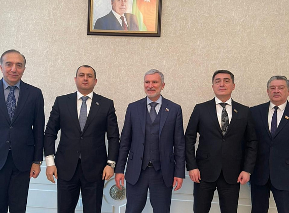 Рабочий визит Алексея Журавлева в Азербайджан (02.2021)