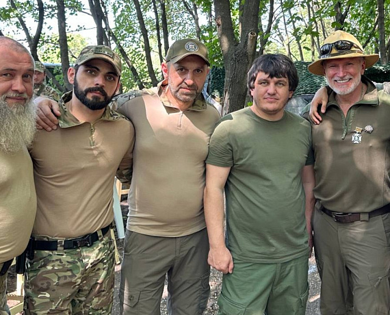 Алексей Журавлев посетил родную интербригаду "Пятнашка" в день ее десятилетия