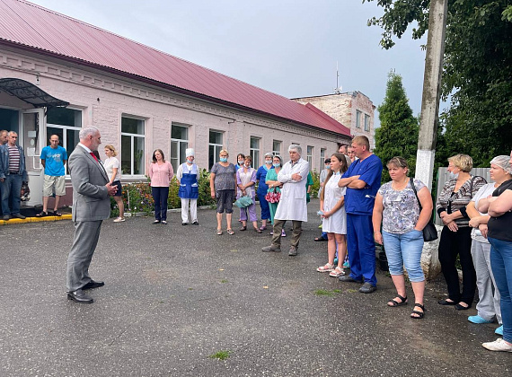 Рабочий визит Алексея Журавлева в Тамбовскую область, 30.07.2021