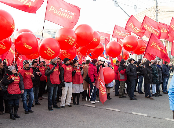 Партия "РОДИНА" - на акции "Мы едины!", 04.11.2014 (2 часть)