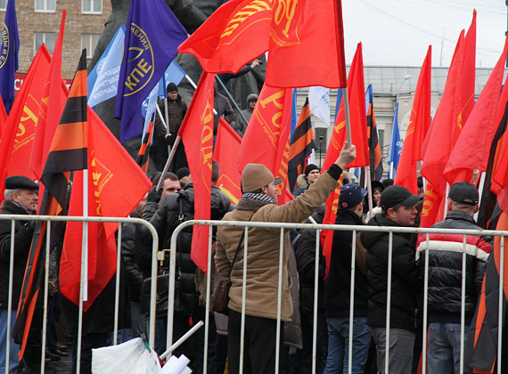 Митинг патриотических сил в Москве, 23 февраля 2014 г.