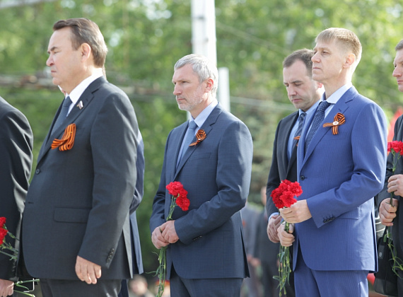 Визит российской делегации во главе с Рогозиным в ПМР, 9 мая 2014 г.