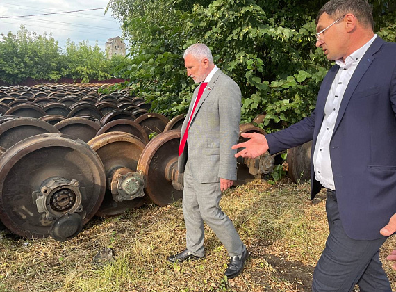 Рабочий визит Алексея Журавлева в Тамбовскую область, 30.07.2021