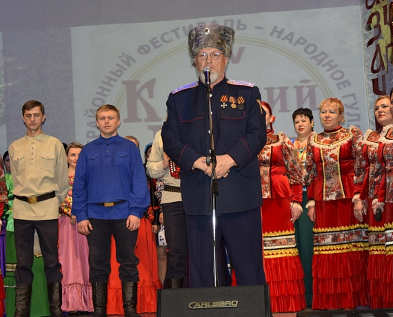 Сергей Еськов принял участие в организации и проведении XIV межрайонного фестиваля народного гуляния "Казачий круг"