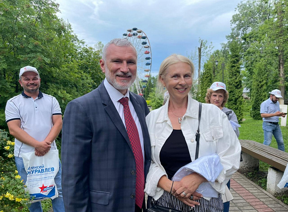 Рабочий визит Алексея Журавлева в Липецкую область, 12.06.2021