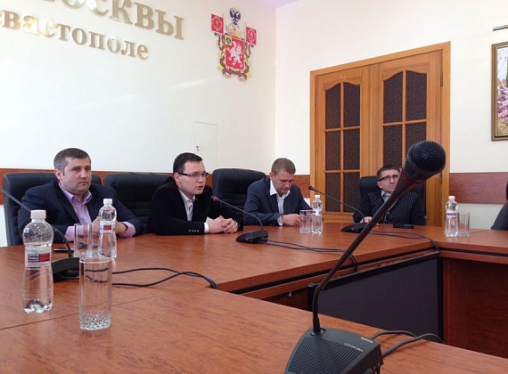 Делегация "РОДИНЫ" и инвесторов в Крыму, 12 и 13 апреля 2014 г.
