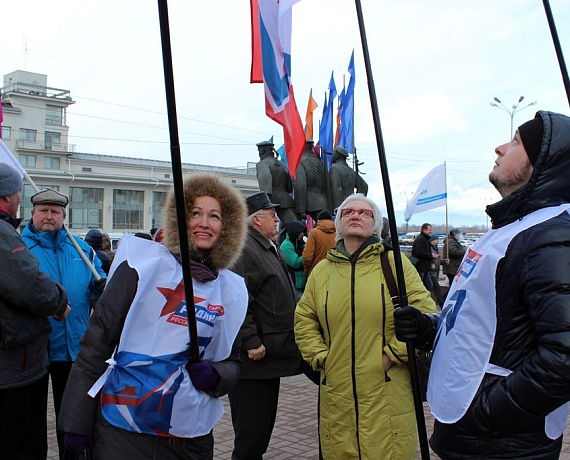 Нижегородские партийцы отметили вторую годовщину воссоединения Крыма с Россией