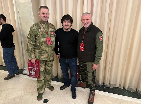 Алексей Журавлев: Союз добровольцев Донбасса стал Союзом добровольцев России (Ростов-на-Дону, 22.02.2024)