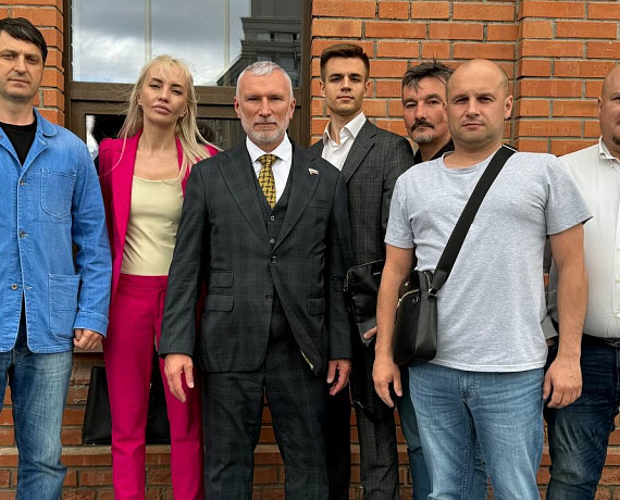Журавлев встретился с кандидатом от "РОДИНЫ" на пост губернатора Санкт-Петербурга