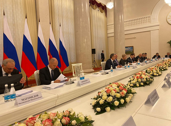 Алексей Журавлев на заседании Совета при Президенте РФ по межнациональным отношениям (Нальчик, 29.11.2019)