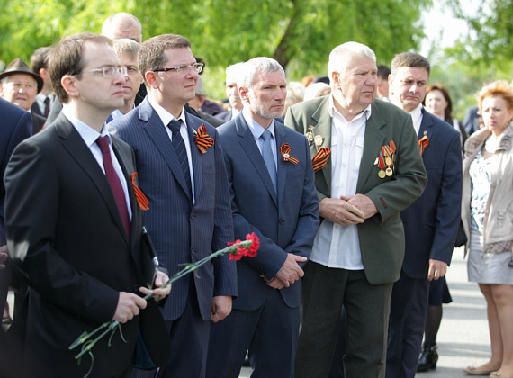 Визит российской делегации во главе с Рогозиным в ПМР, 9 мая 2014 г.