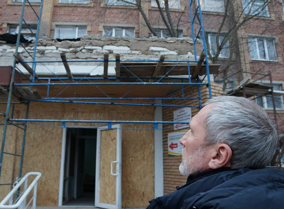 Визит Алексея Журавлева в Донецк, 29.01.2015