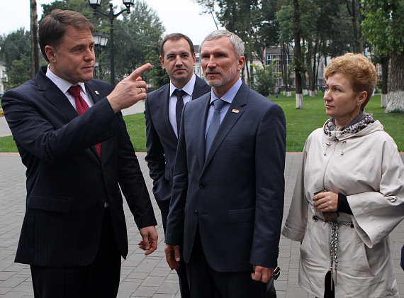 Визит Алексея Журавлева в Тулу, 02.09.2014