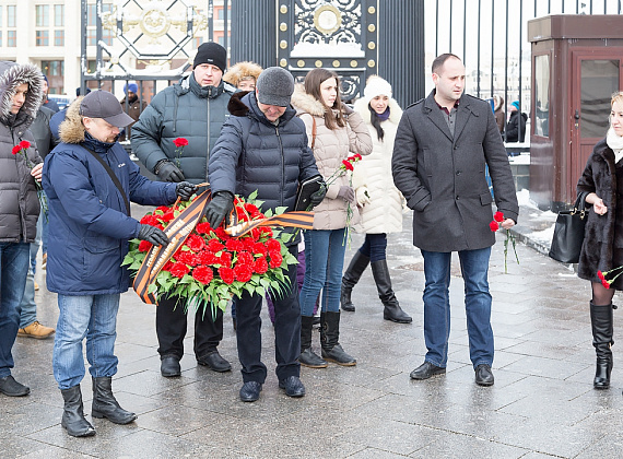 Партия "РОДИНА" почтила память погибших за Воронеж, 25.01.2015
