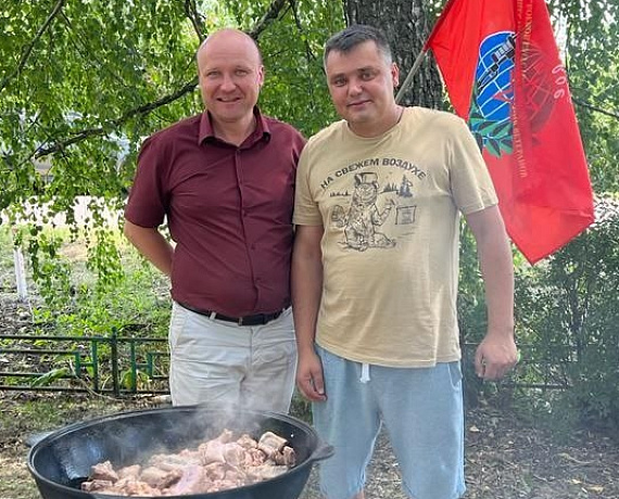 Партийцы из Воронежской области приняли участие в фестивале национальной кухни "Пир на весь мир"
