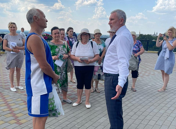 Рабочий визит Алексея Журавлев во Владимирскую область, 27.06.2021