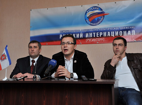 Пресс-конференция Русинтерна в Севастополе, 6 марта 2014 г.