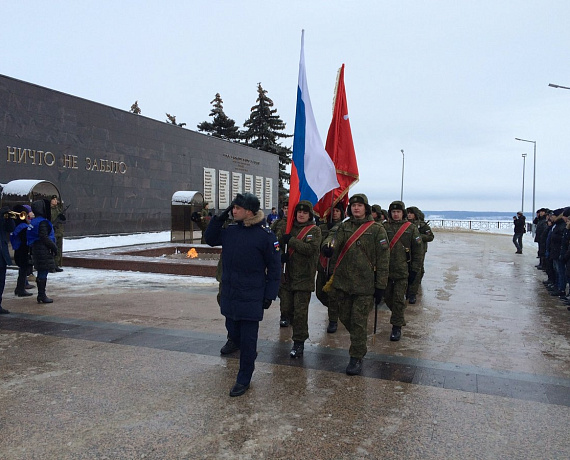 Ульяновские партийцы приняли участие в церемонии, посвященной Дню неизвестного солдата