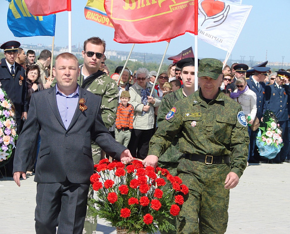 Волжская "РОДИНА" в День Победы поддержала украинских собратьев
