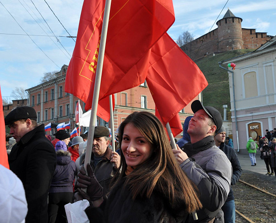 Социал-патриоты отметили День народного единства в Нижнем Новгороде