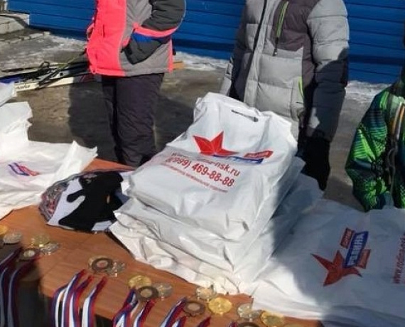 Новосибирская "РОДИНА" приняла участие в организации массовой лыжной гонки