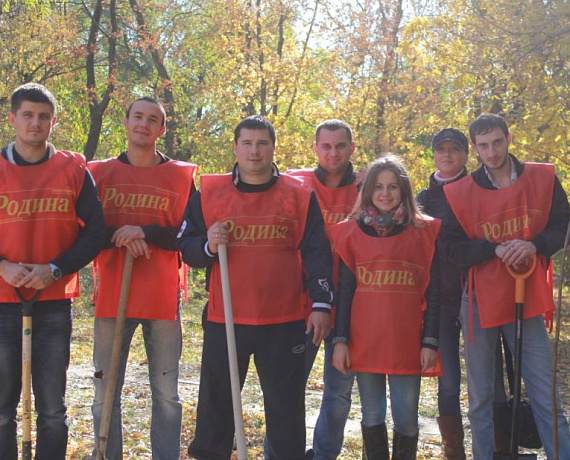 Социал-патриоты высадили деревья в Новочеркасске