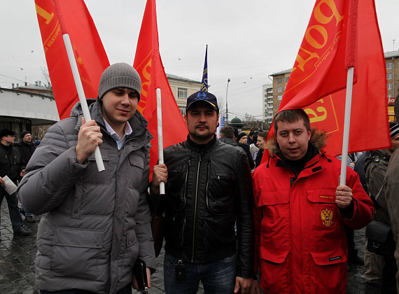 Митинг патриотических сил в Москве, 23 февраля 2014 г.