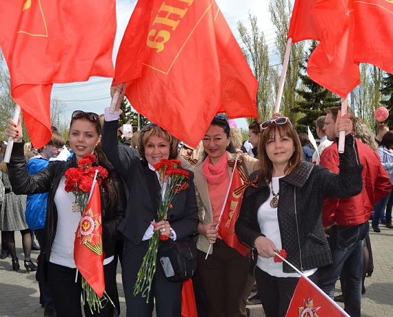 "РОДИНА" приняла активное участие в праздновании 9 мая в Саратове