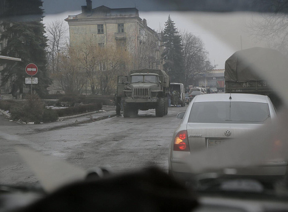 Визит Алексея Журавлёва на Донбасс, 27.02-01.03.2015