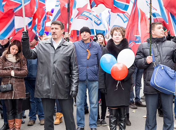 Партия "РОДИНА" приняла участие в шествии и митинге "Мы едины!", 04.11.2015 (часть 2)