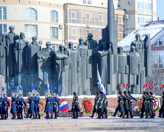 Накануне Дня защитника Отечества воронежская "РОДИНА" почтила память павших