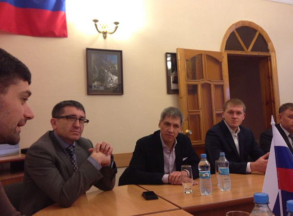 Делегация "РОДИНЫ" и инвесторов в Крыму, 12 и 13 апреля 2014 г.
