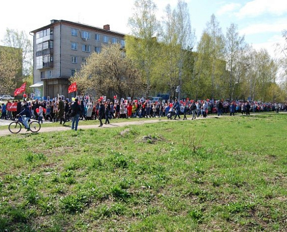 Новосибирские активисты приняли участие в акции "Бессмертный батальон"