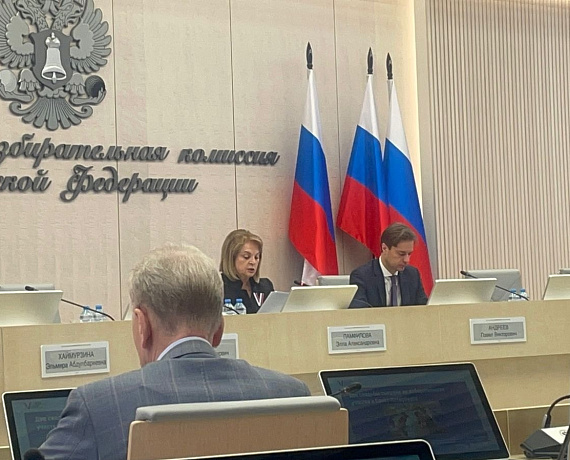 Алексей Рылеев и Михаил Белоусов приняли участие в работе Инфоцентра ЦИК