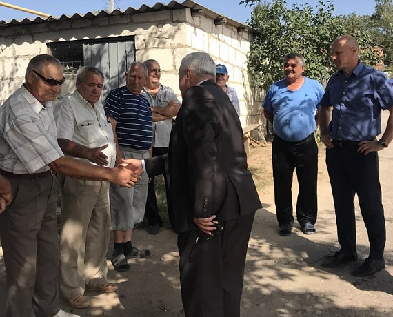 Председатель Воронежской "РОДИНЫ" совершил рабочий визит в Репьевский район