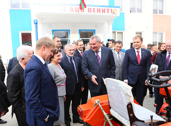 Открытие школы в селе Ташлык, 11.10.2016