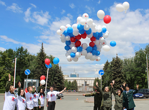 Запуск звезды на День России