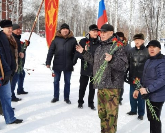 В Новосибирске прошла памятная акция с участием ветеранов боевых действий в Афганистане