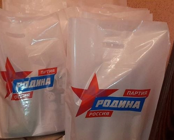 Истринские партийцы вручили подарки детишкам из многодетных семей