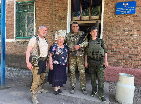Визит Алексея Журавлева в зону проведения специальной военной операции (июнь 2022)