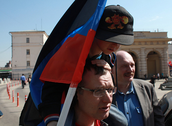 Автопробег "Мир! Труд! Новороссия!" 1 мая 2014 г.
