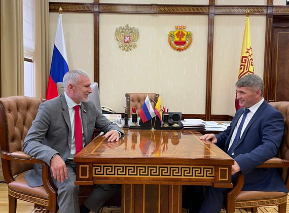 Рабочий визит Алексея Журавлева в Чувашскую Республику, 06.08.2021
