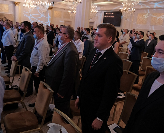 Журавлев представил на VII Cъезде основные тезисы предвыборной программы "РОДИНЫ"