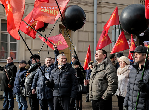"Год Майдану. Не забудем, не простим", Москва, 21.02.2015 (часть 1)