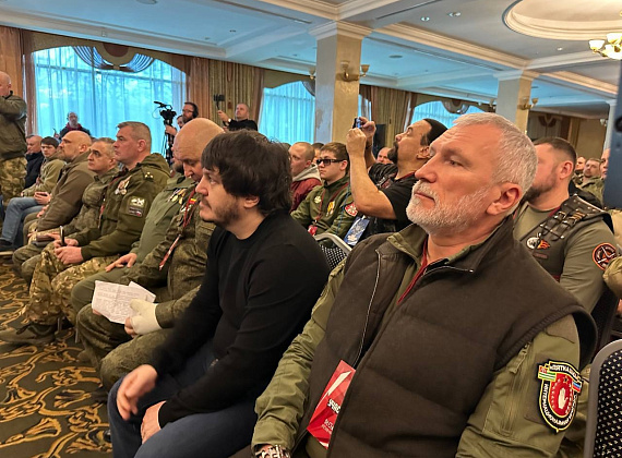 Алексей Журавлев: Союз добровольцев Донбасса стал Союзом добровольцев России (Ростов-на-Дону, 22.02.2024)