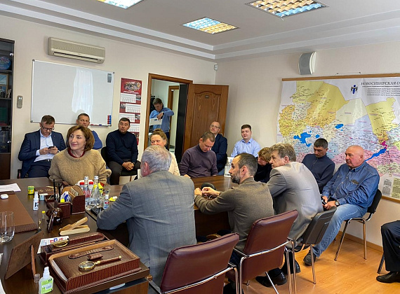 Рабочий визит Алексея Журавлева в Новосибирскую область (10.09.2020)