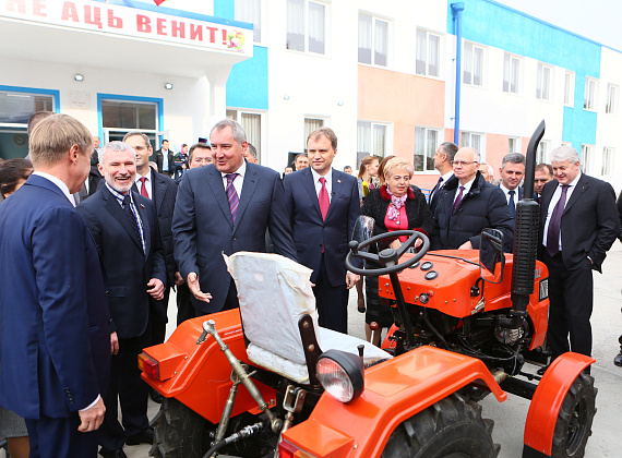 Открытие школы в селе Ташлык, 11.10.2016
