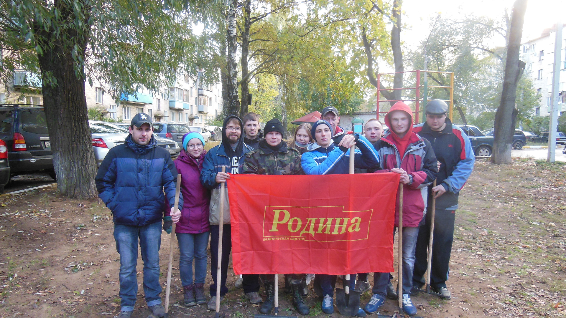 "ТИГРЫ РОДИНЫ" провели субботник в Подмосковье