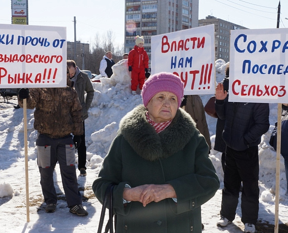 Партийцы помогли собрать в Костроме 10 тысяч подписей за сохранение рынка