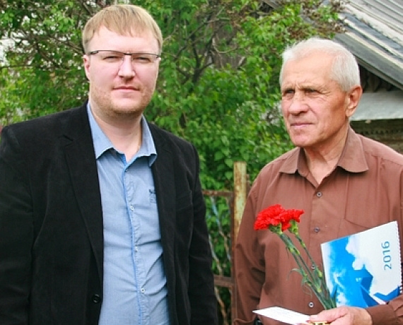 Члены оренбургской "РОДИНЫ" лично поздравили ветеранов с Днём Победы